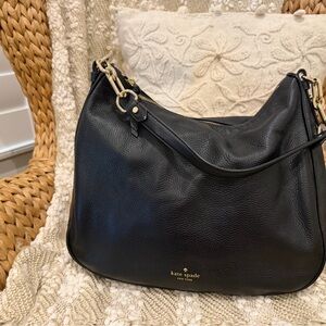 Kate Spade black leather bag